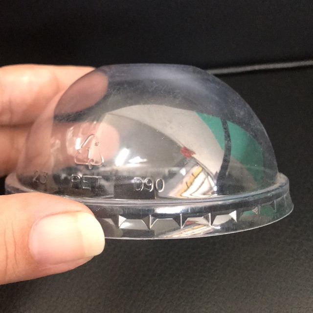 ฝาโดม90 มิล เจาะรู ยกลัง 2000 ใบ