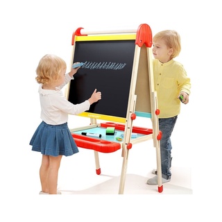 [3 ขวบ+] 2 Activity Boards กระดาน วาดเขียน แม่เหล็ก Whiteboard Blackboard (จากแบรนด์ Top Bright)