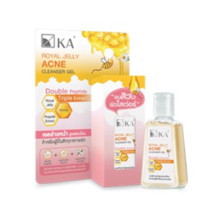 🌟 เจลล้างหน้า สำหรับผู้เป็นสิวทุกสภาพผิว เคเอ KA ROYAL JELLY ACNE CLEANSER GEL 30กรัม