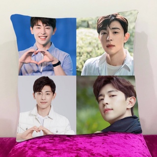 หมอนอิงสั่งทำ ใส่ได้4รูป หมอนอิงขนนุ่ม หมอนอิงโซฟา หมอนอิงในรถ หมอนอิง Cushions  เติ้งหลุน Deng Lun