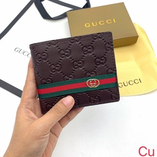 กระเป๋าสตางค์ ผู้ชาย ทรงยอดนิยม พกพาง่ายเหมาะกับการใช้งานและพกพา gucci กุชชี่