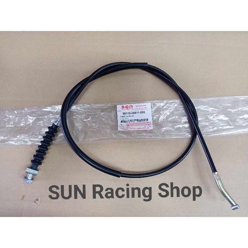สายเบรคหน้า SUZUKI RC100 / RC110 (แท้ศูนย์) คริสตัล / สวิง