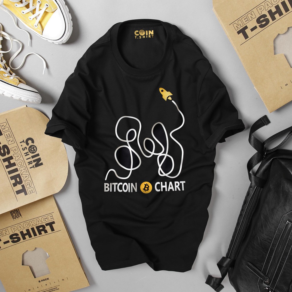 แผนภูมิ เสื้อยืด Bitcoin Moon (cointshirt), Binance, Bitcoin