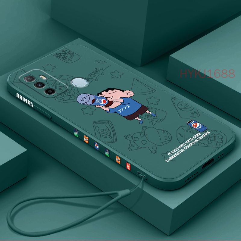 เคส For OPPO A53 2020 เคส OPPOA53 2020 tpu ซิลิโคนเหลว เคสป้องกัน ขอบตรง เคสนิ่ม LBXX