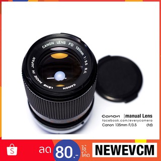 Canon 135mm f3.5 fd mount