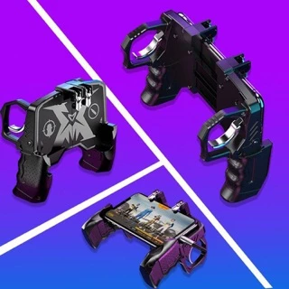 จอยเกมล์มือถือ K21 ใหม่ล่าสุด Gamepad ด้ามจับพร้อมปุมยิง PUBG Free Fire Shooter Controller Mobile Joystick จอยกินไก่