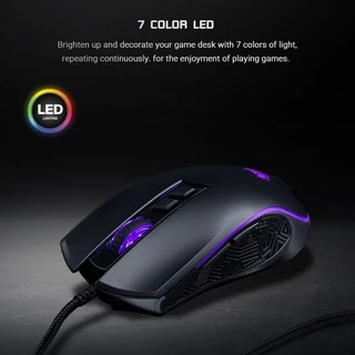 Nubwo เมาส์เกมมิ่ง NM96 Silence Click ปรับ DPI สูงสุด 3600 มี 7 ปุ่ม RGB ปรับสีได้ รับประกัน 1 ปี