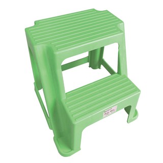 บันไดสเต็ป บันไดทางเดียว 2 ขั้น MATALL MINI สีเขียว บันได เครื่องมือช่าง ฮาร์ดแวร์ STEP STOOL MATALL MINI 2-STEP GREEN