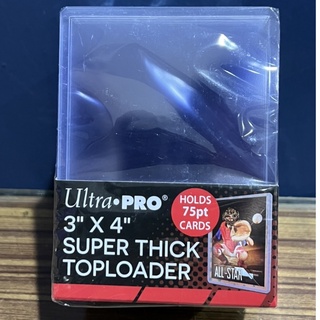 พร้อมส่ง !!! Ultra PRO 3" x 4" Clear Thick 75PT Toploaders (1แพ็ค มี 25ชิ้น)