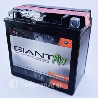 แบตบิ๊กไบค์ Bigbike 14 แอมป์  YTX14-BS (12V14Ah) รถใหญ่