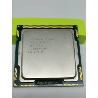 Intel® Core™ i3-550 (แคช 4M, 3.20 GHz) (แถมฟรี ซิลิโคนระบายความร้อน)