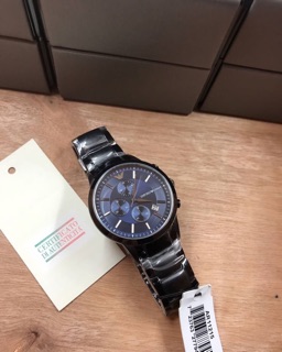 AR11215 Size 43 mm Mens Chronograph Quartz Watch with Stainless Steel Strap สีนี้สวยเหมือนกันนะค้า