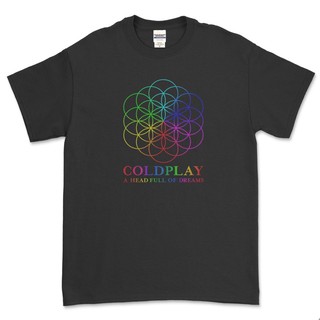 เสื้อยืด พิมพ์ลาย Coldplay - A HEAD FULL OF DREAMS สําหรับผู้ชาย