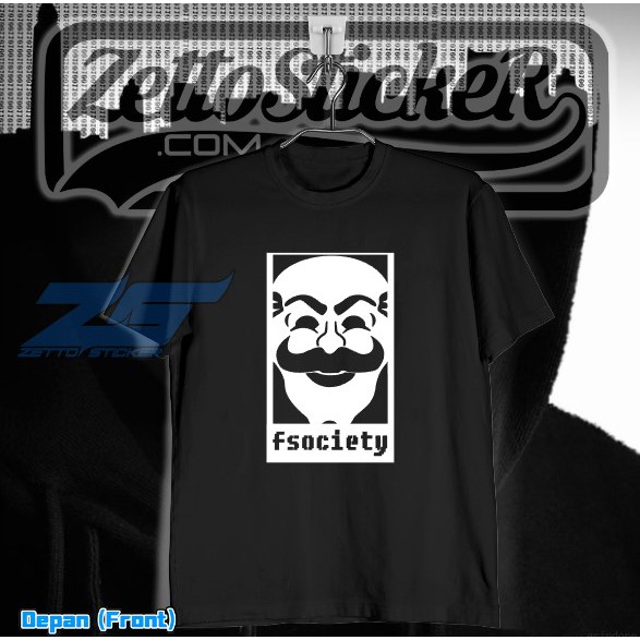 เสื้อยืด FSOCIETY (จากนาย ROBOT TV Series) iflix