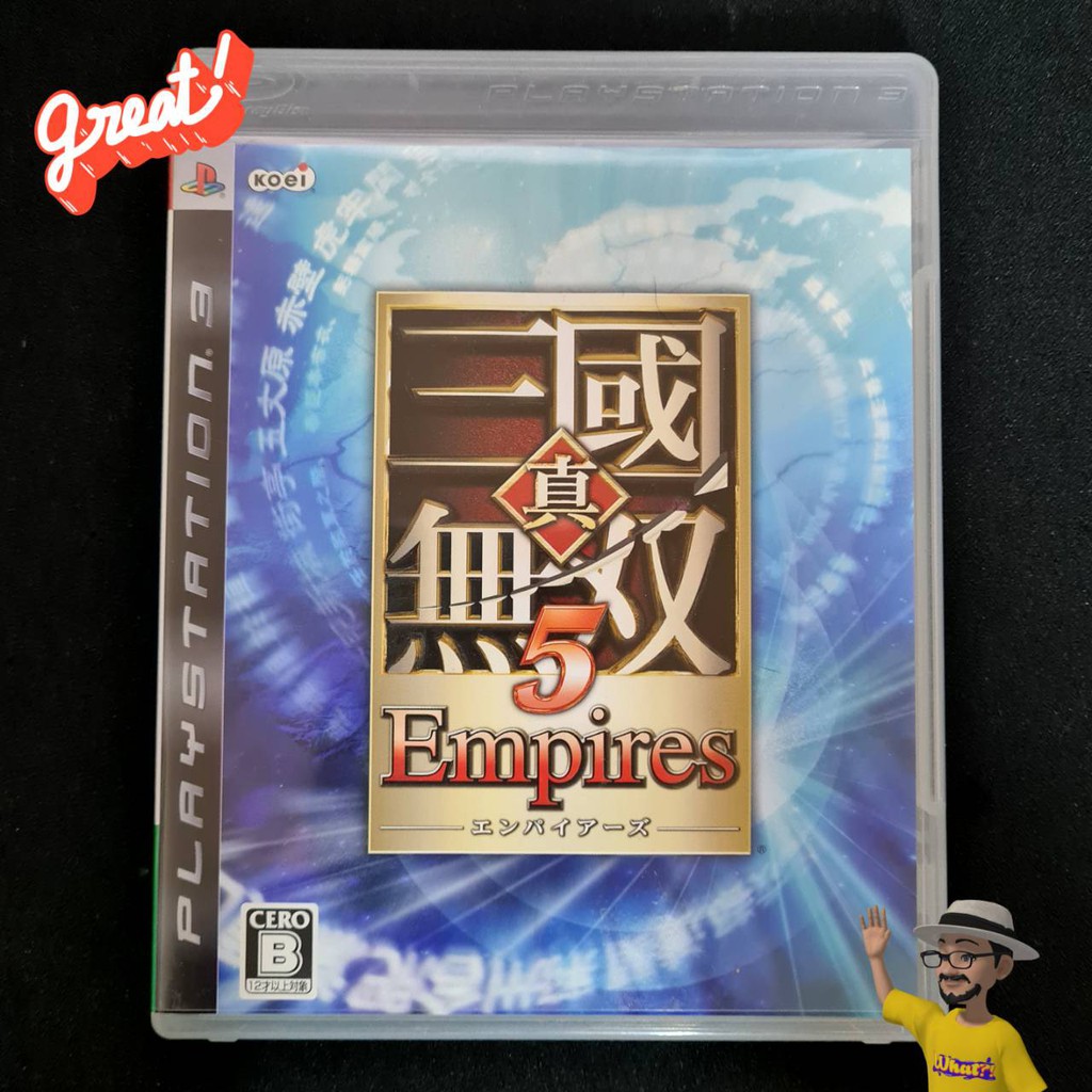 Sangoku Musou 5 : Empires (Dynasty Warriors) แผ่นเกมส์แท้ PS3 มือสอง