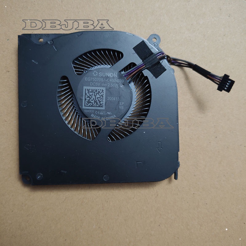 พัดลม CPU สําหรับ MECHREVO X8Ti Plus MACHENIKE T90 PLUS GK7CP7S RTX EG75070S1-C460-S99