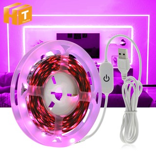 แถบไฟ LED 5V 2835 USB 1 เมตร 2 เมตร 3 เมตร สีชมพู ไอซ์บลู วอร์มไวท์ นางฟ้าแสงสีขาว