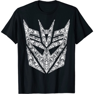 เสื้อยืดโอเวอร์ไซส์เสื้อยืด พิมพ์ลายโลโก้ Transformers DecepticonsS-3XL