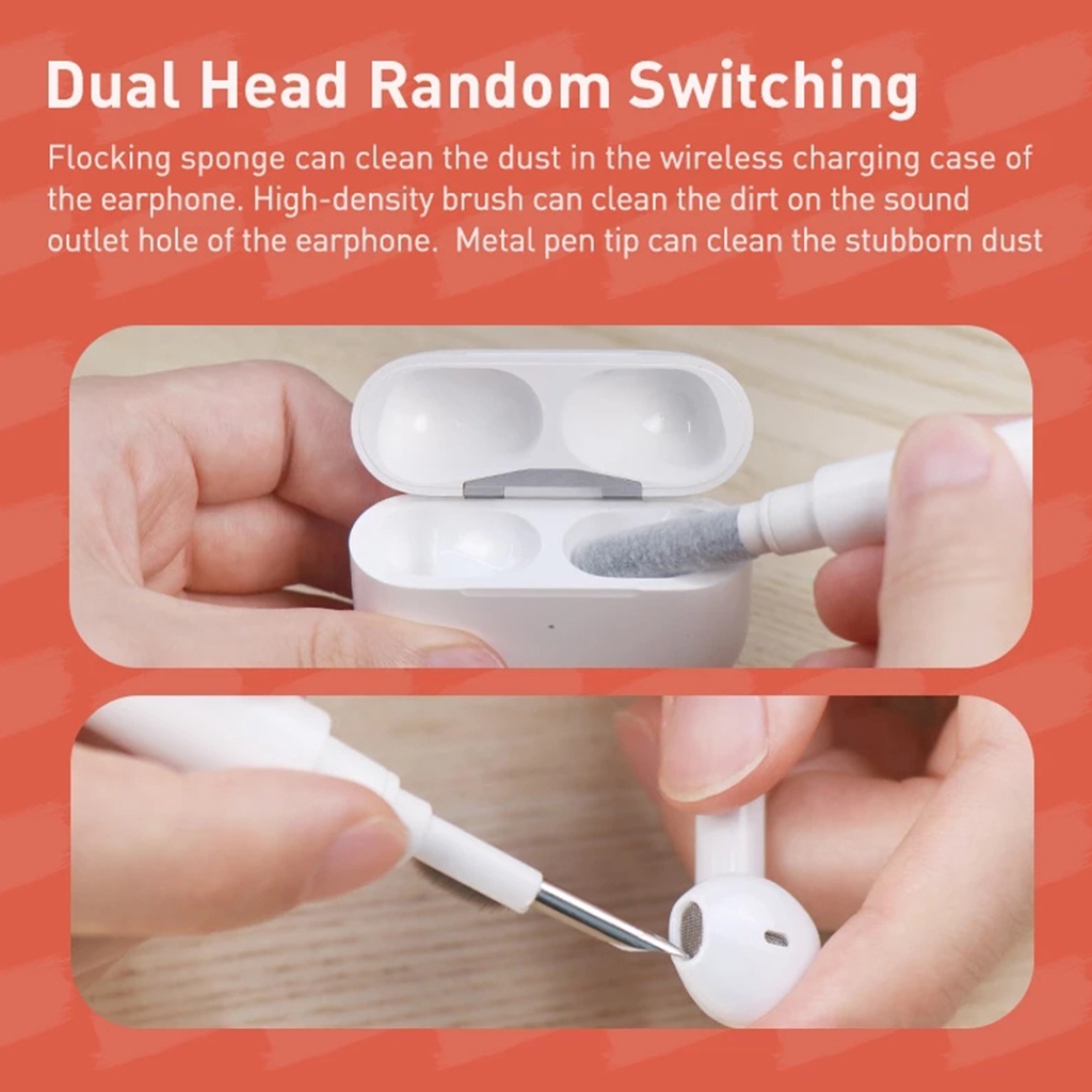 Hagibis แปรงทําความสะอาดคีย์บอร์ด สําหรับ Airpods Pro 12