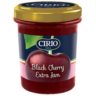 ซิลิโอแบล็คเชอร์รี่เอ็กซ์ตร้าแยม 400กรัม Silio Black Cherry Extra Jam 400 grams