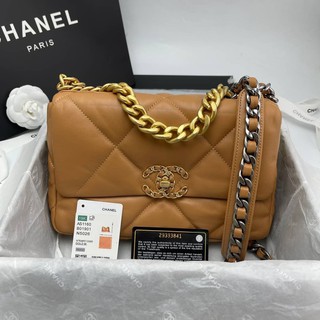 Chanel 19 สี caramel Grade vip Size 26cmFullboxset