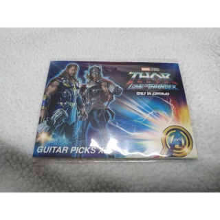 Guitar Picks Thor Love and Thunder ปิ๊กกีตาร์ ธอร์ 4 ธอร์ ด้วยรักและอัสนี ลิขสิทธิ์แท้