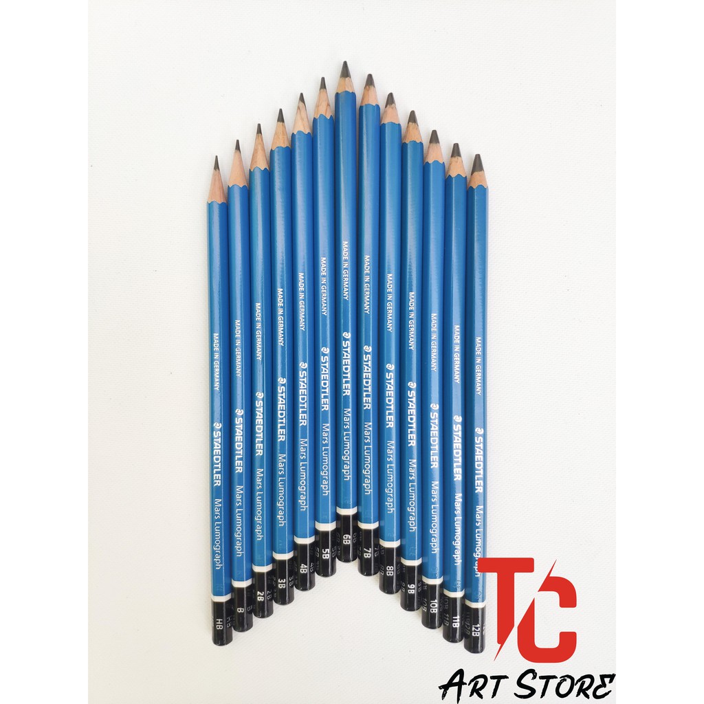 ดินสอไม้ Staedtler จาก HB - 12B