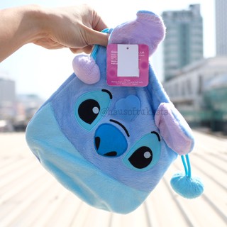 ถุงผ้าหูรูด Cutie Stitch สติช 8นิ้ว