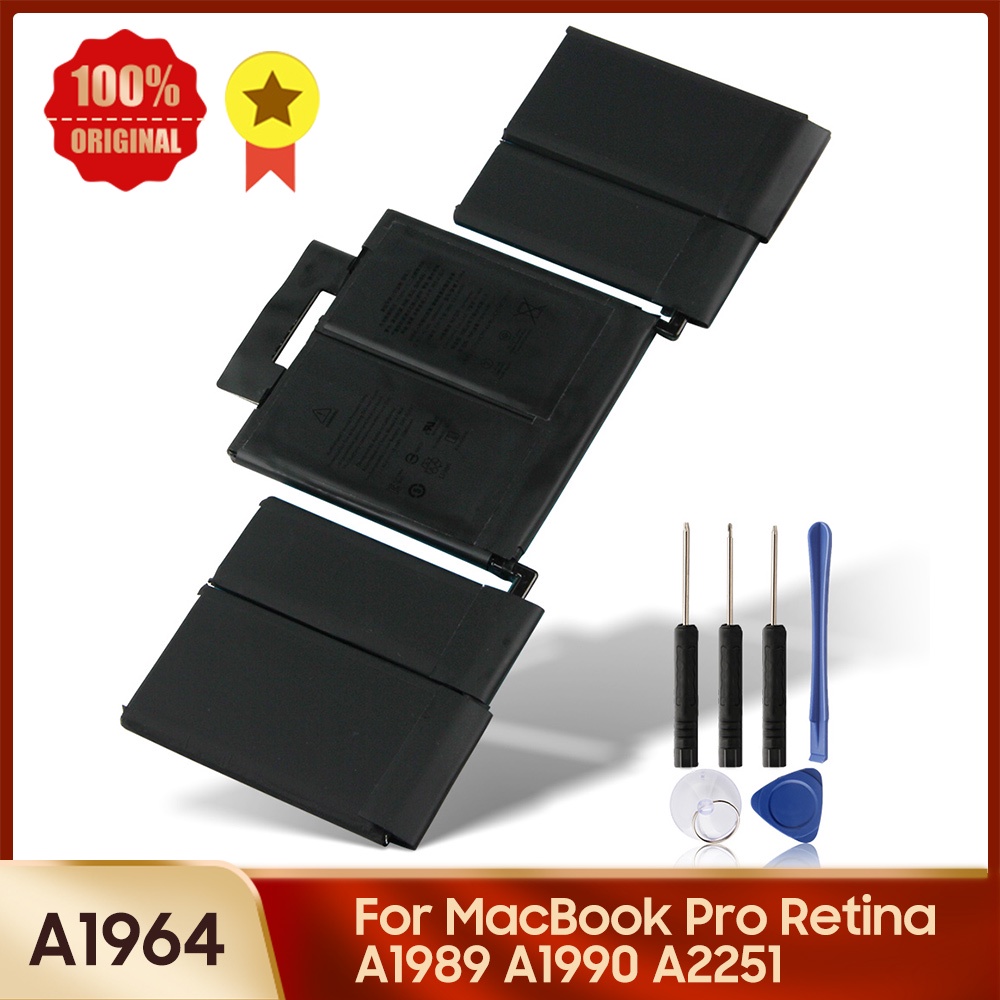 Original Replacement Battery A1964 For MacBook Pro Retina A1989 A1990 A2251 Laptop Battery 5086mAh