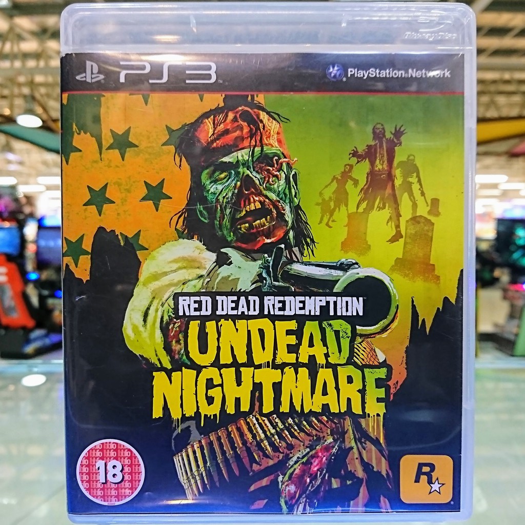 (Z2,EN) มือ2 Red Dead Redemption Undead Nightmare แผ่นเกม PS3 แผ่นPS3 มือสอง แผ่นเกมส์