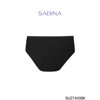 Sabina กางเกงชั้นใน (ทรง Half Waist) รุ่น Panty Zone รหัส SUZ7405BK สีดำ