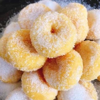โดนัทยิ้มยิ้ม [ 4ห่อ] โดนัทเค้ก เก็บได้โดยไม่ต้องแช่เย็น Sugar Donut Halal