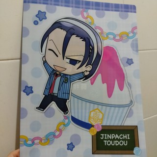 แฟ้ม A4 โทโดว อนิเมะ โอตาคุน่องเหล็ก การ์ตูน ตัวต่อ 100 ชิ้น Toudou Jinpachi JAPAN Yowamushi Pedal Anime