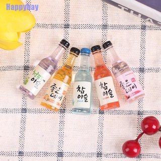 (Happybay) โมเดลขวดไวน์เรซิ่น 1/12 สําหรับบ้านตุ๊กตา 10 ชิ้น