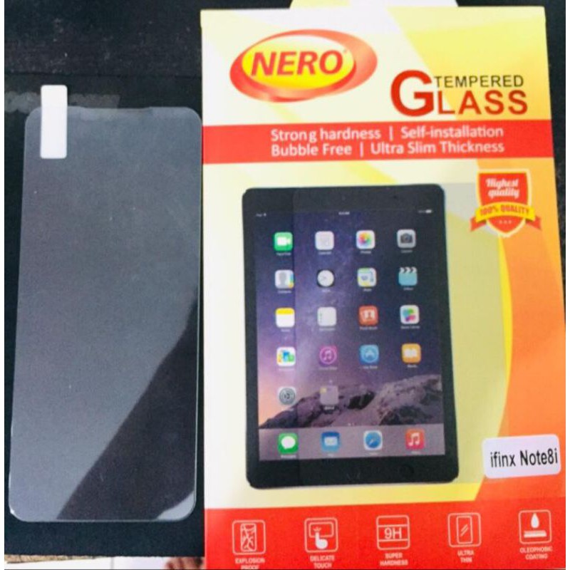 กระจกนิรภัย Anti-Scratch Glass Infinix Note 8i Infinix Note 30 Note 40 Screen Guard Nero 9H Clear 0.