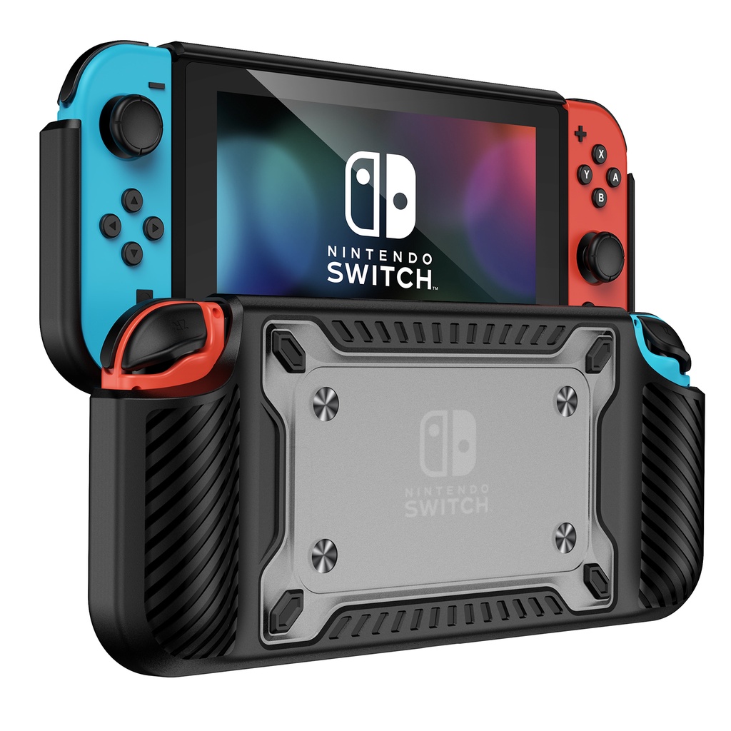 สําหรับ Nintendo SWITCH OLED กรณีกันกระแทก Soft TPU Hard โปร่งแสง PC Anti-drop ฝาครอบป้องกันสวิทช์ OLED 2021 อุปกรณ์เสริม