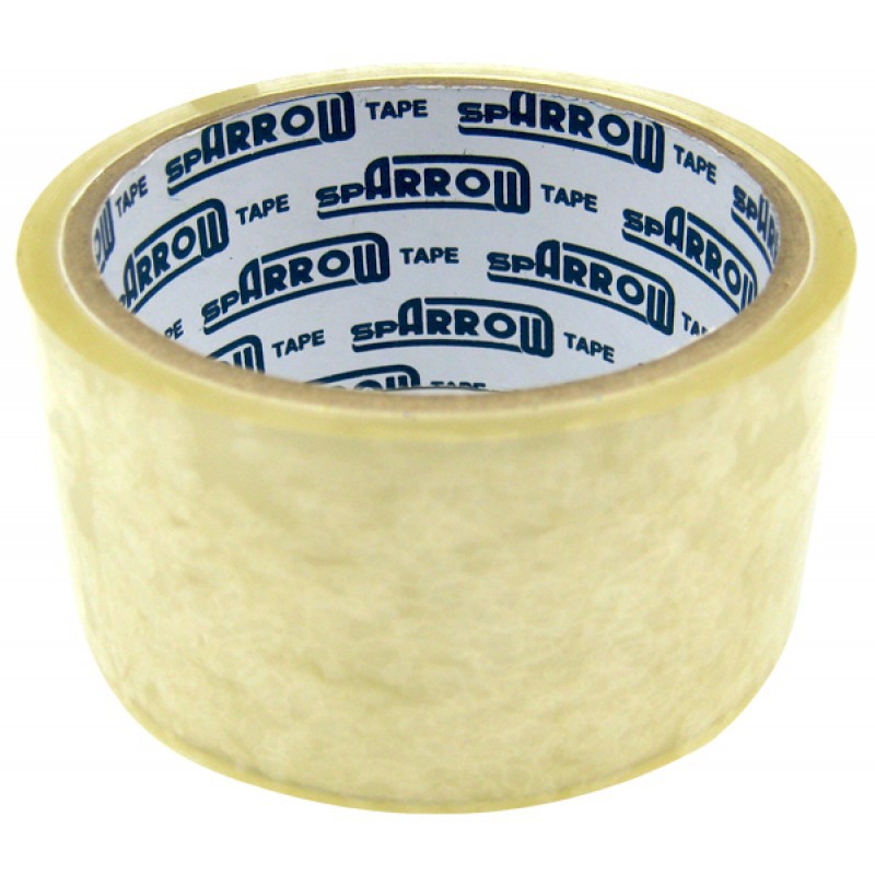 เทปกาว ปิดกล่อง OPP Arrow  2นิ้ว.x30หลา ใส/ชา OPP Packaging Tape