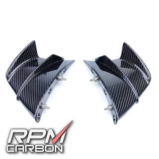 Ducati Panigale V4R / Ducati Panigale V4 2020+ / Ducati Panigale V4S 2020+ ปีก คาร์บอน Carbon Fiber Winglets RPM Carbon