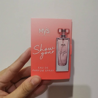 Myss Show Your Eau De Parfum Spray 1.8ml มิสส์ โชว์ ยัวร์ โอ เดอ พาร์ฟูม สเปรย์ 1.8มล. Exp.13.01.2024