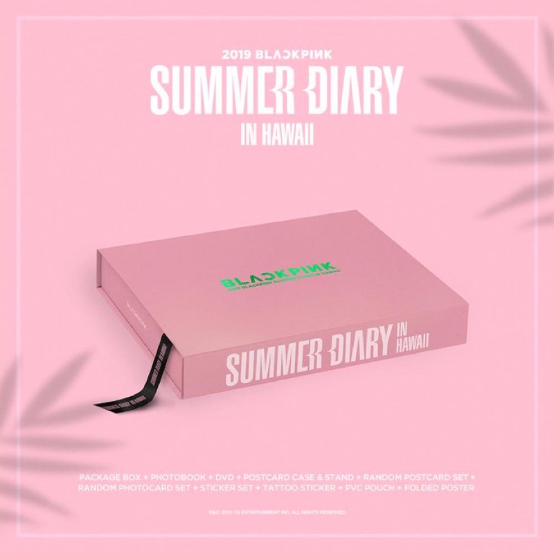 [พร้อมส่ง] Blackpink Summer Diary in Hawaii 2019 (ใหม่ไม่แกะซีล-ของเก็บสะสม) | Jennie - Jisoo - Lisa - Rose
