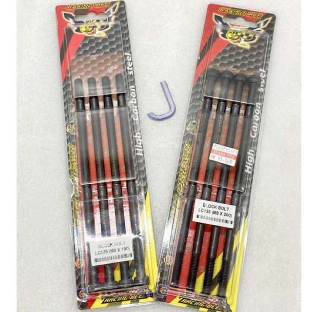 LC135 RACING BLOCK BOLT RACING BEE