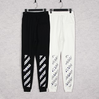 OFF WHITE airport cordon tape  arrow sweat pants