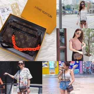 กระเป๋าสะพาย Lv รุ่นSofttrunk ทรงกล่อง งานสวยพรีเมียม