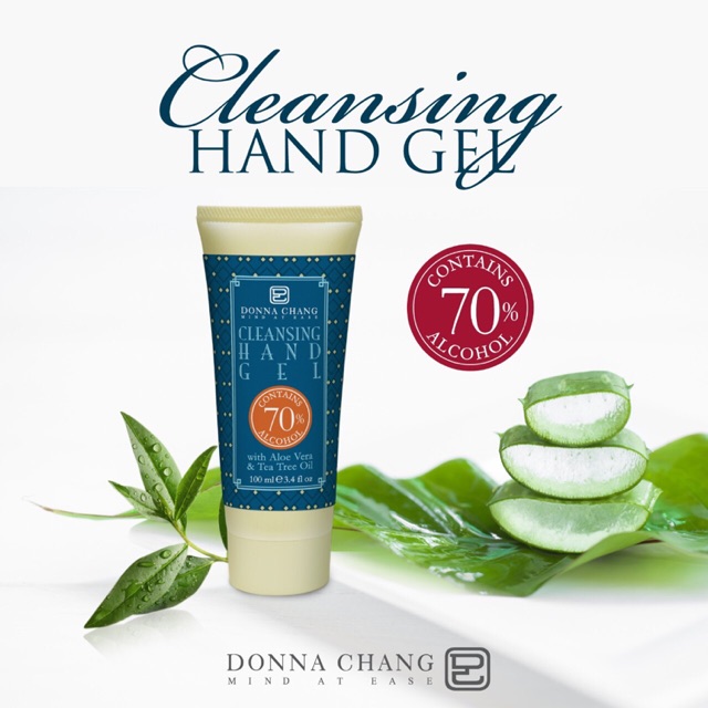 เจลล้างมือดอกบัว ดอนน่าแชงค์ สูตรแอลกอฮอล์ 70% | hand gel lotus donna chang 70%