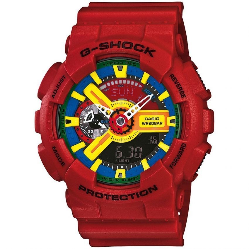 Casio นาฬิกาข้อมือ G-Shock - รุ่น GA-110FC-1ADR (สีแดง)