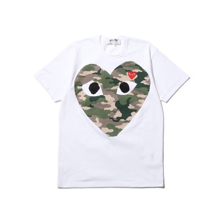 เสื้อยืดแขนสั้นลําลอง พิมพ์ลาย It CDG play comme des Garcons Kawaguchi Baoling แฟชั่นฤดูใบไม้ผลิ และฤดูร้อน สําหรับผู้ชาย