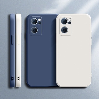 เคสโทรศัพท์ซิลิโคน TPU แบบนิ่ม ทรงสี่เหลี่ยม สําหรับ OPPO Reno 7 Pro SE 7Pro 5G 6 A5 A9 2020 A16 A16S A54S