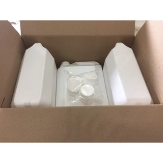 🔥พร้อมส่ง* แกลลอน HDPE 5 ลิตร แพ็ค 10 ใบ สีขาวทึบ ใส่แอลกอฮอล์ เจล แชมพู สบู่ น้ำมัน
