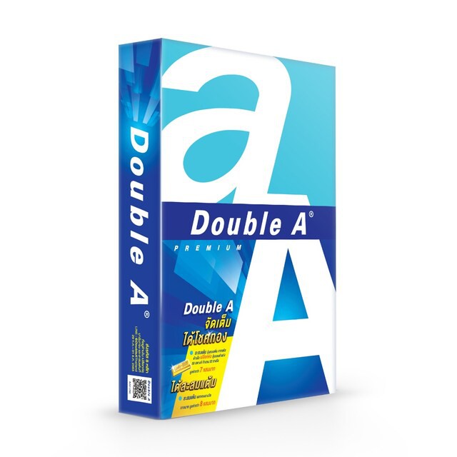 [ ส่งฟรี!! ] กระดาษถ่ายเอกสาร A4 Double 80g 500แผ่น