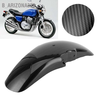 Arizona329 บังโคลนล้อหน้ารถจักรยานยนต์ คาร์บอนไฟเบอร์ สําหรับ Honda Cb400 92-98